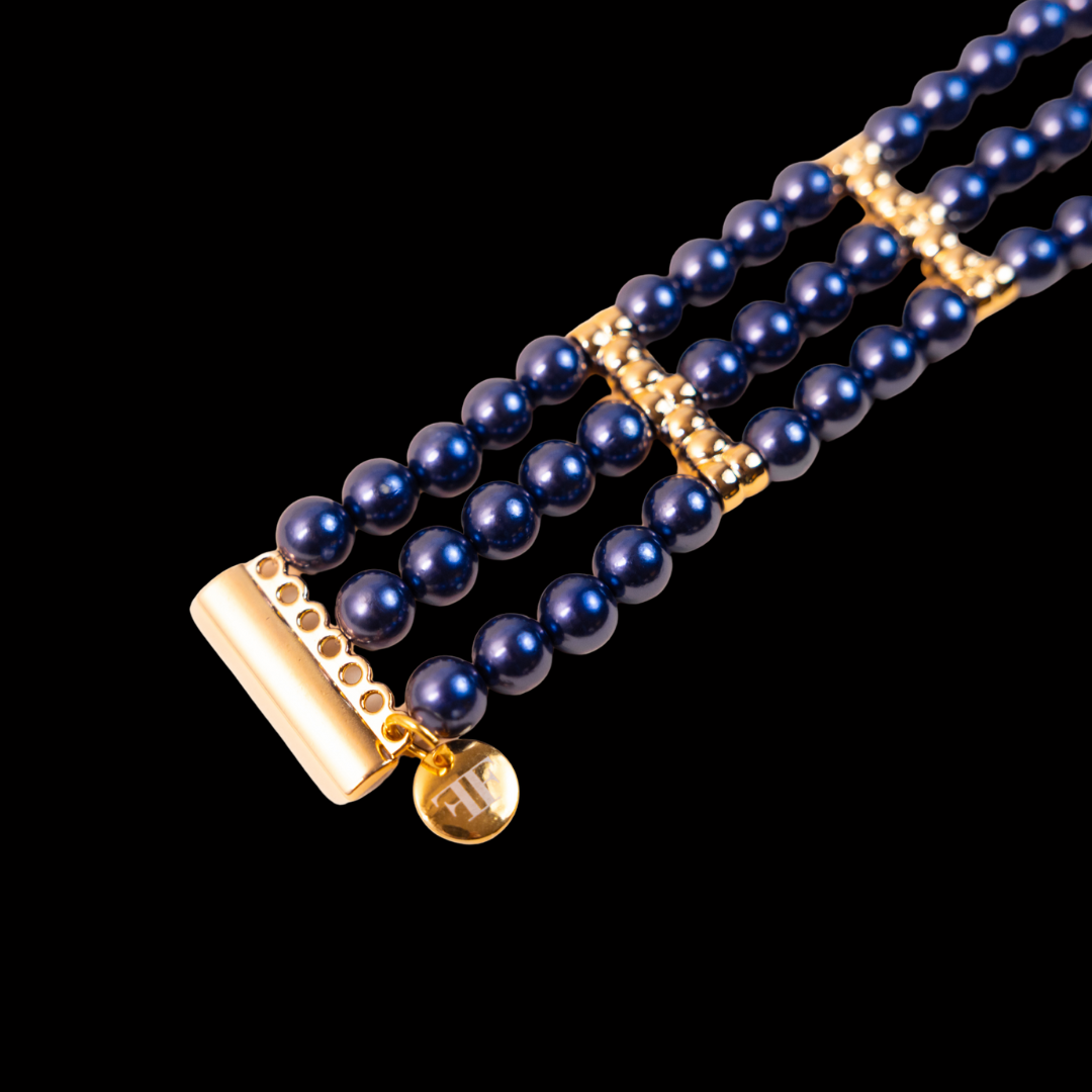 Bracelete Les Infinis Bleu