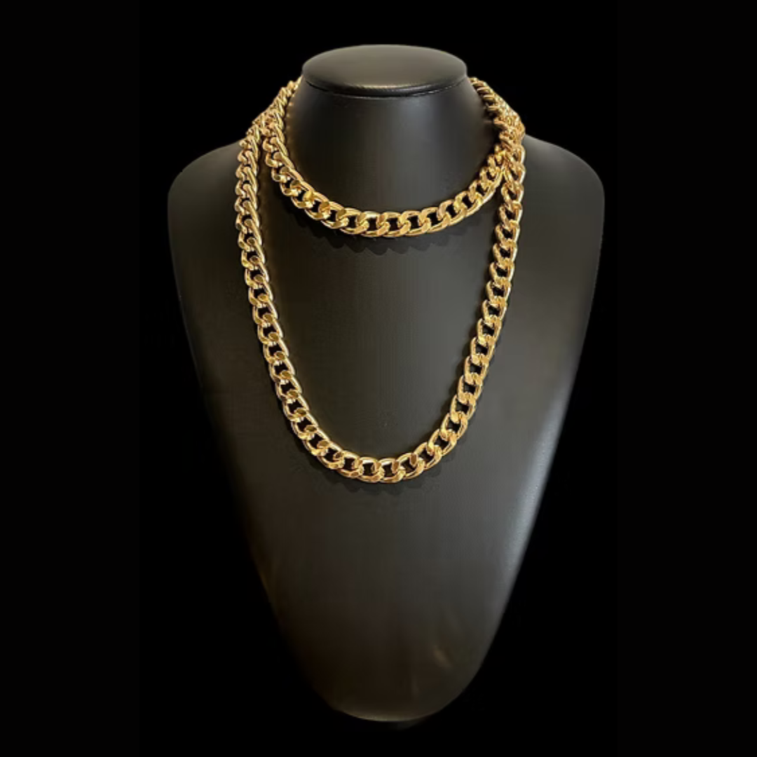 Colar Corrente Clássico Dourado