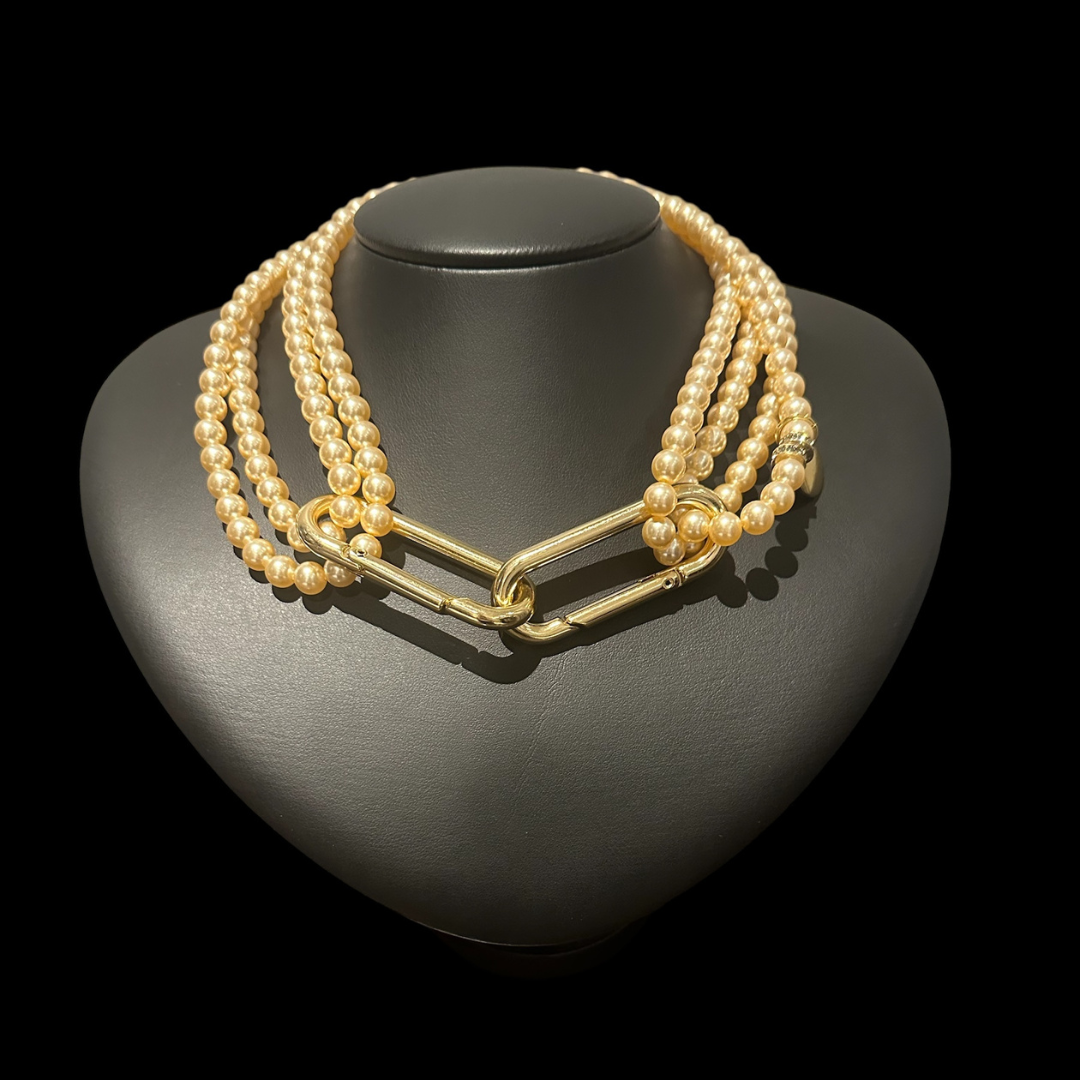 Colar Pérolas Shell