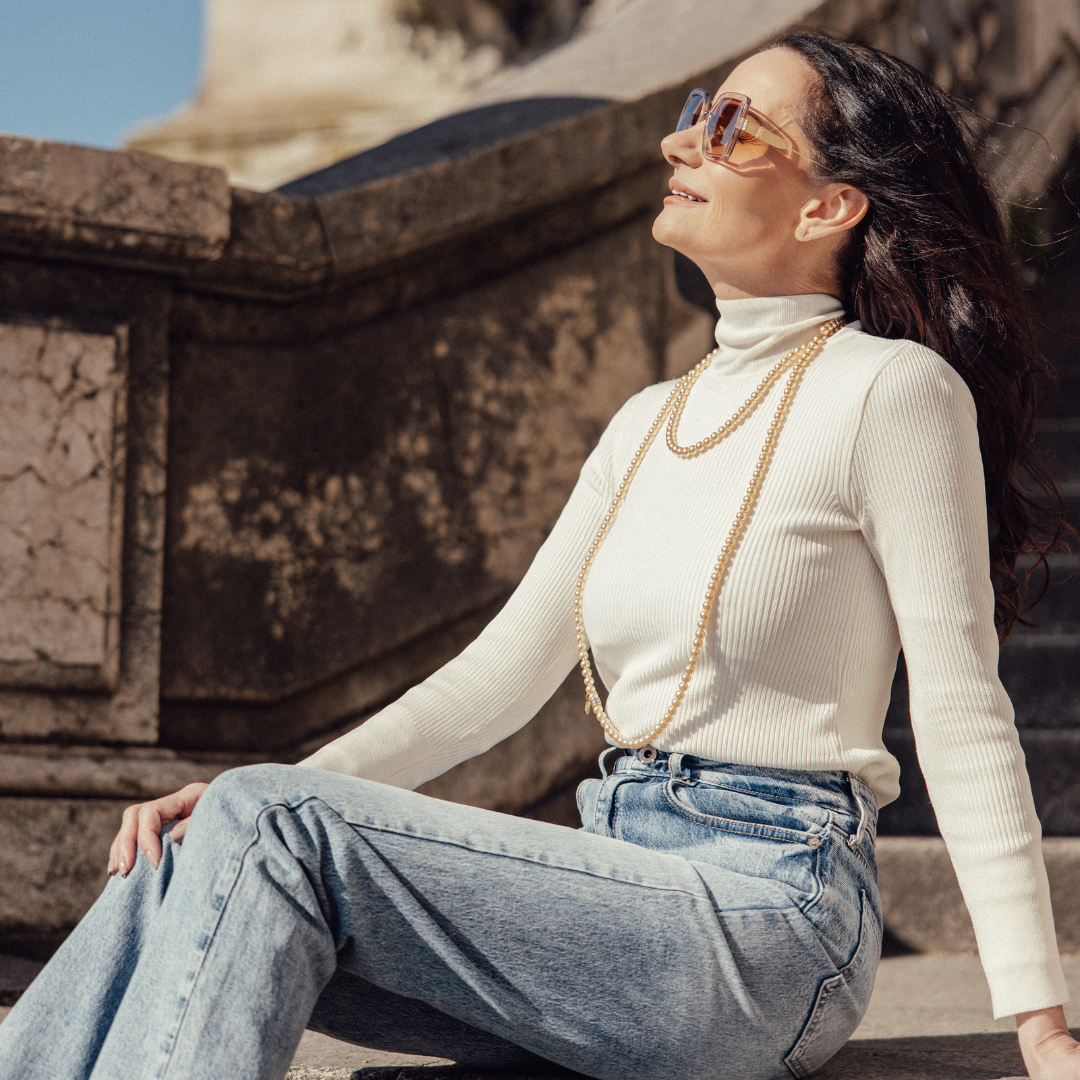 Colar Pérolas Shell