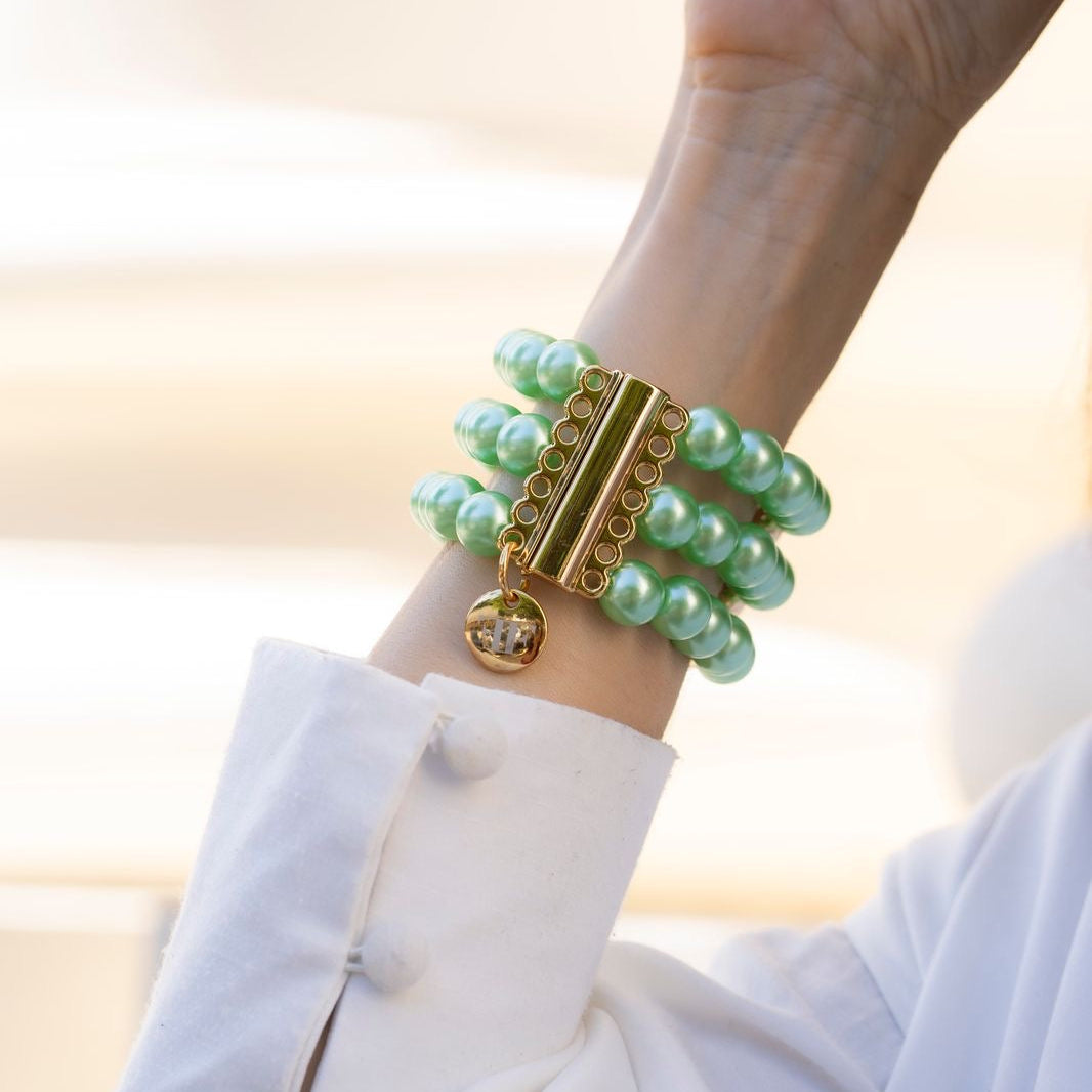 Bracelete Les Infinis Vert