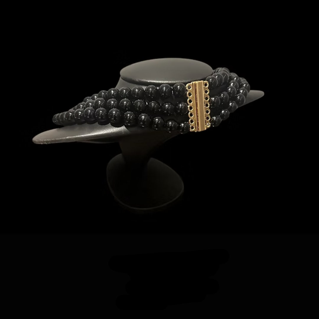 Colar Les Infinis Noir