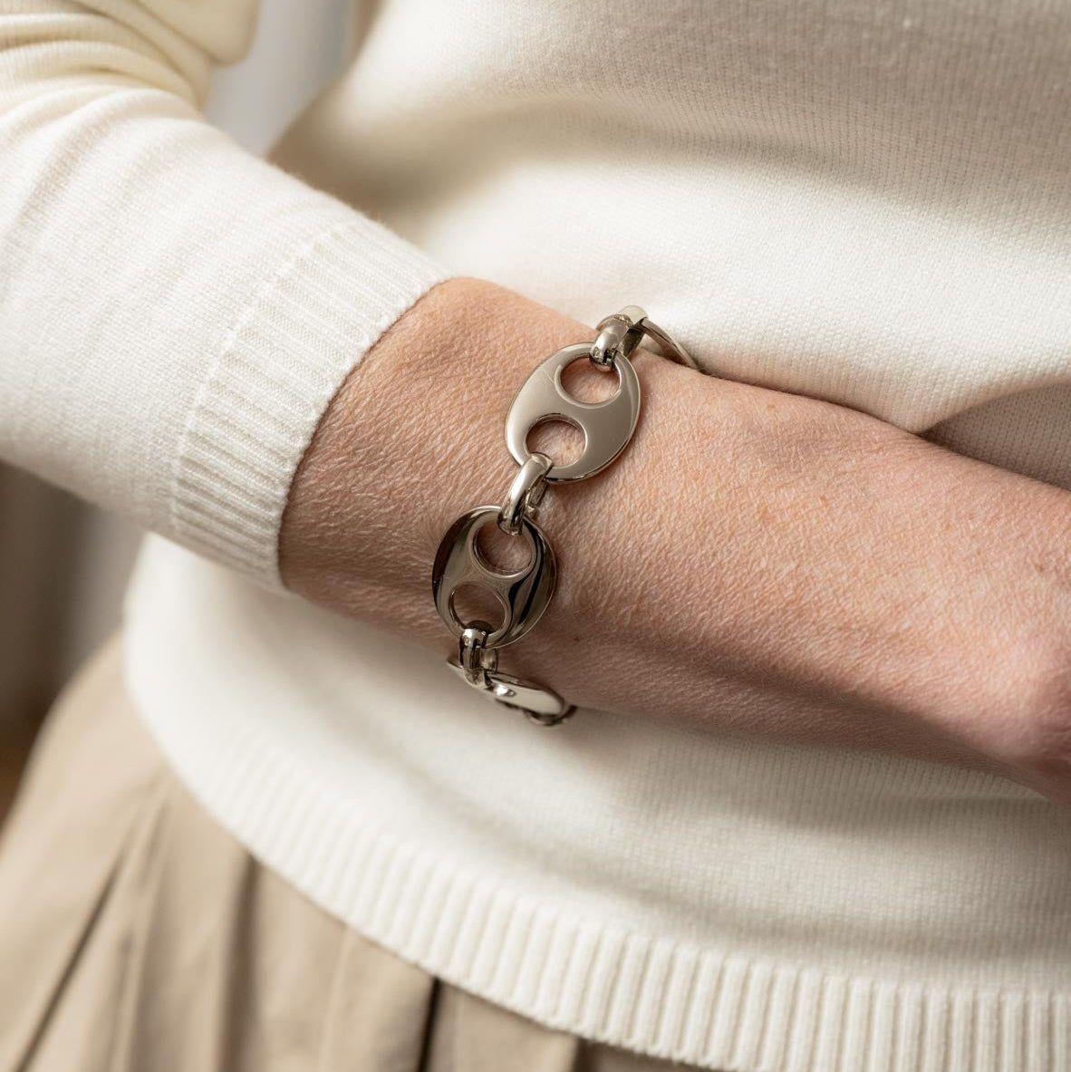 Bracelete Gucci Prata