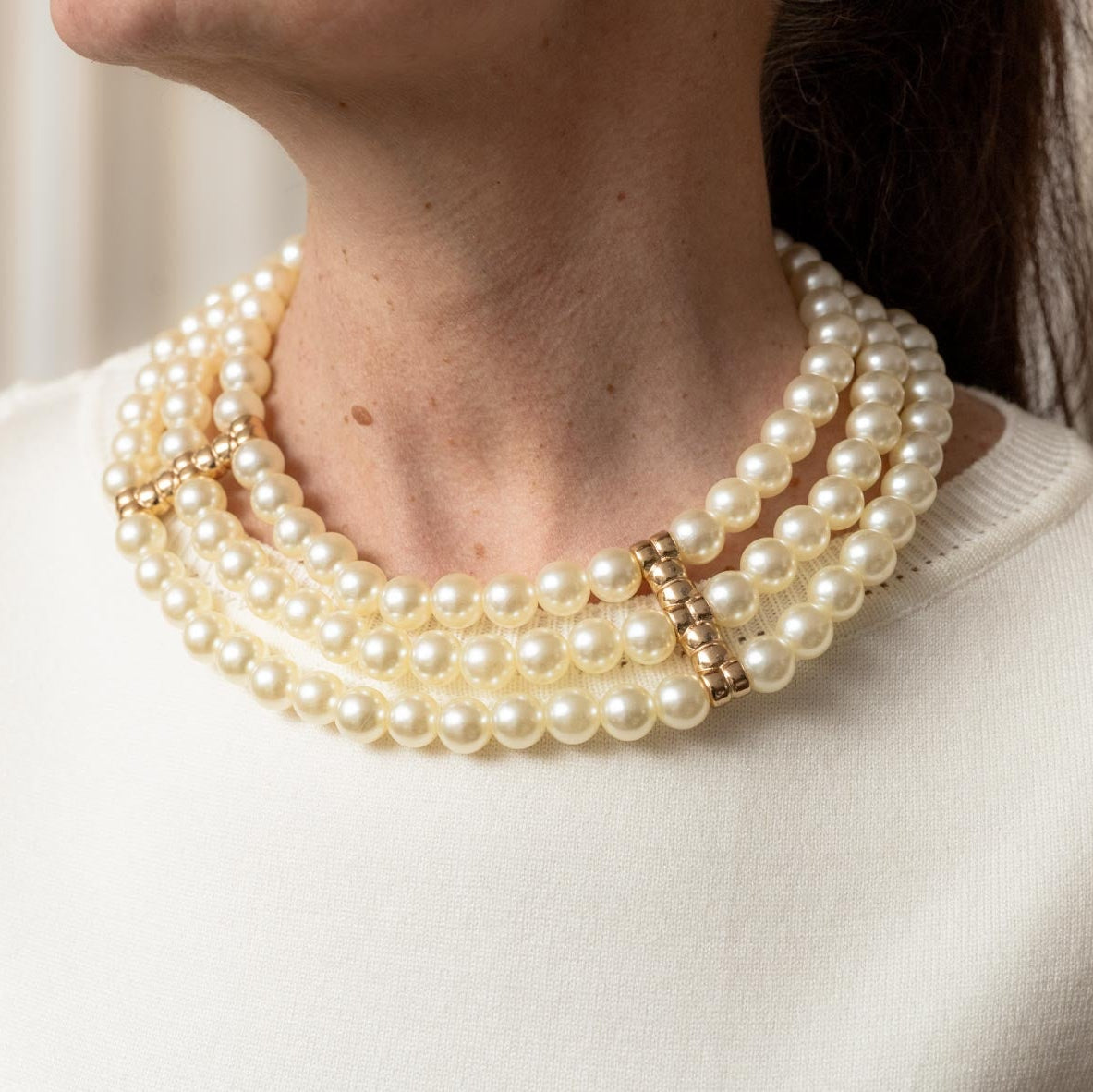 Colar Les Infinis Blanc