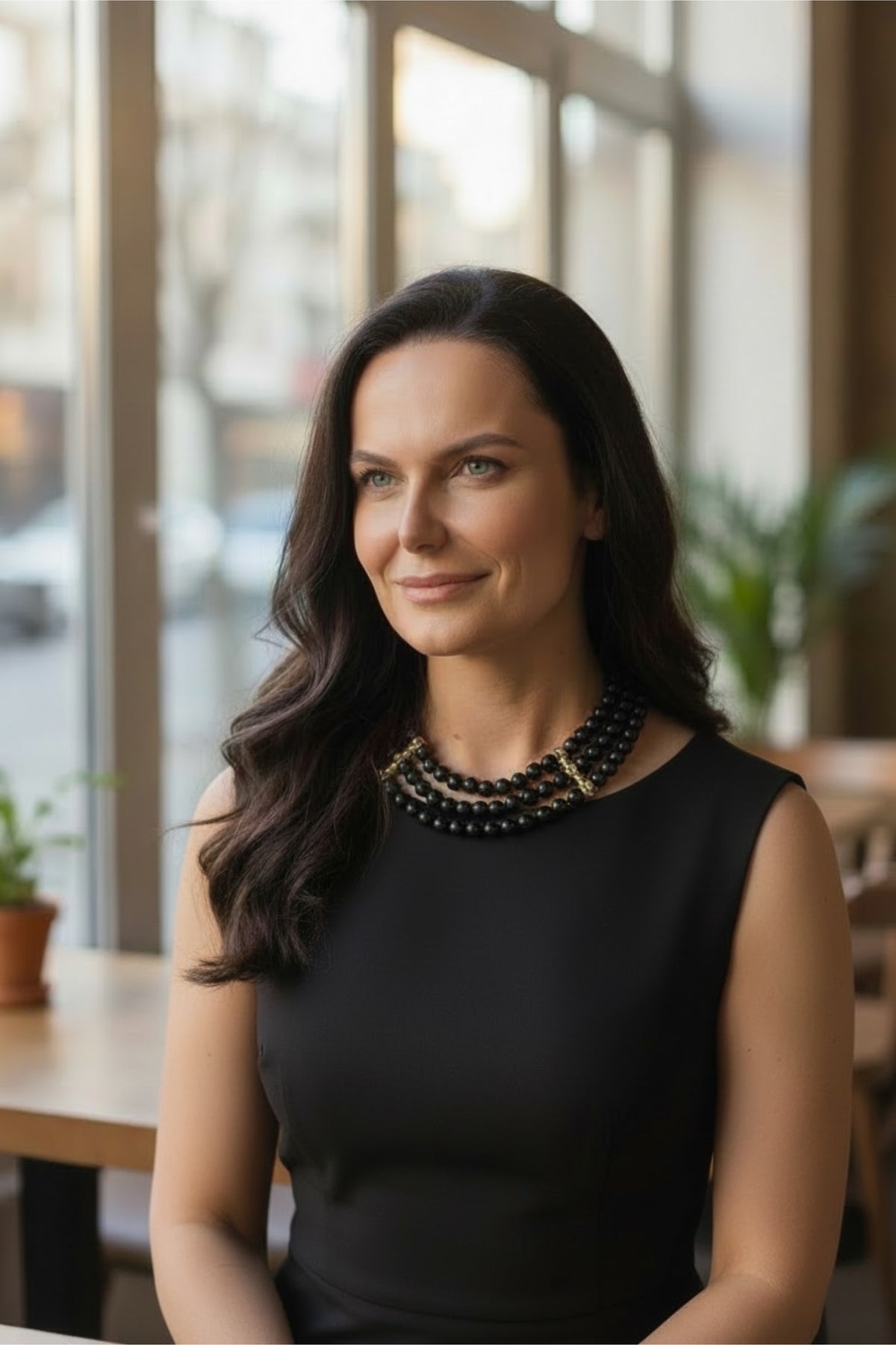 Colar Les Infinis Noir