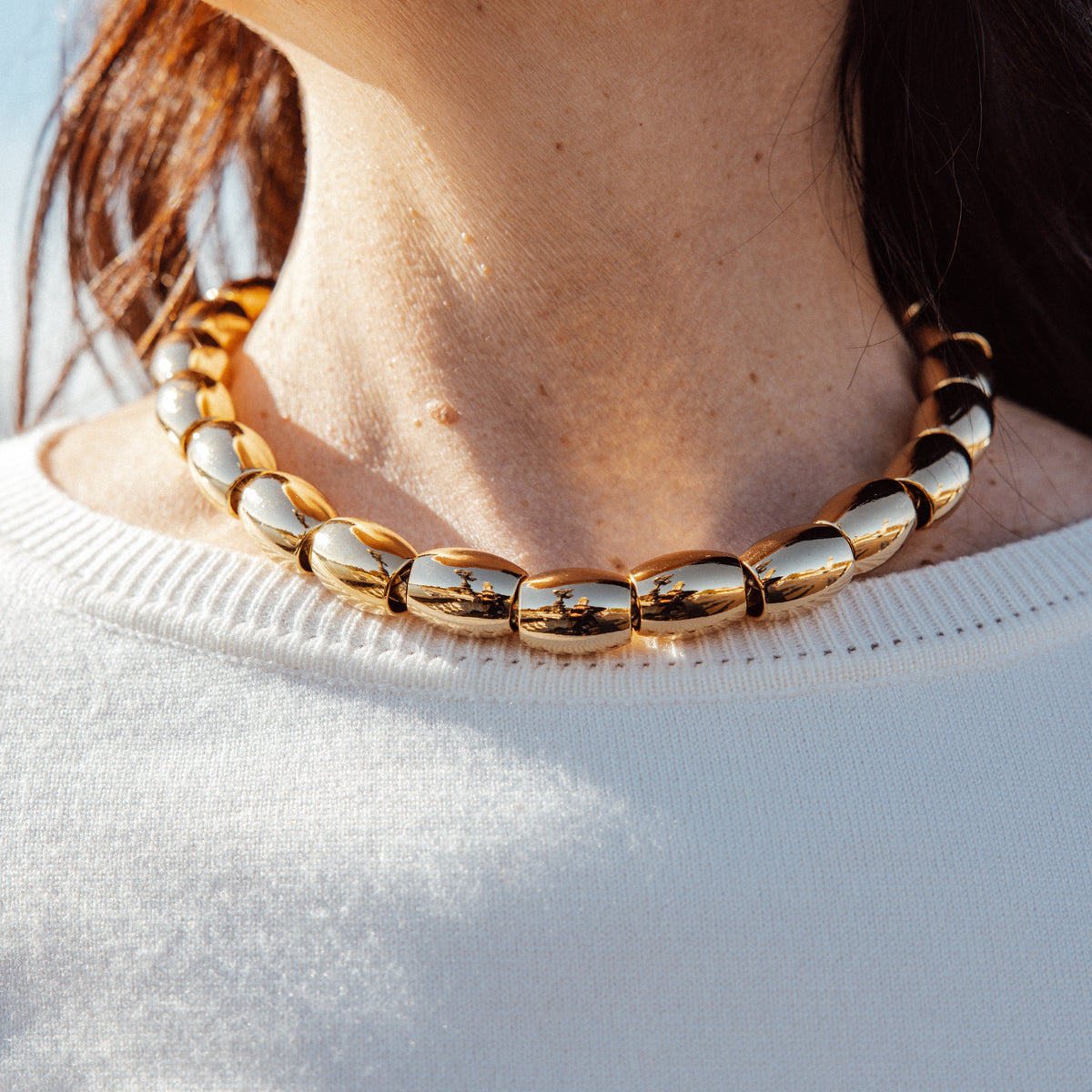 Colar Chic Parisien Doré