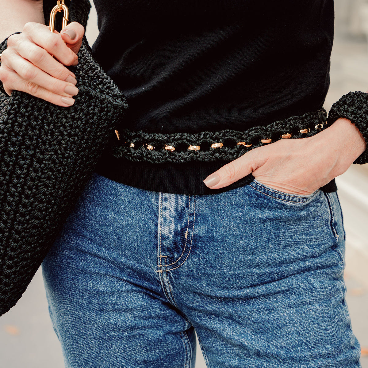 Cinto Versailles Noir