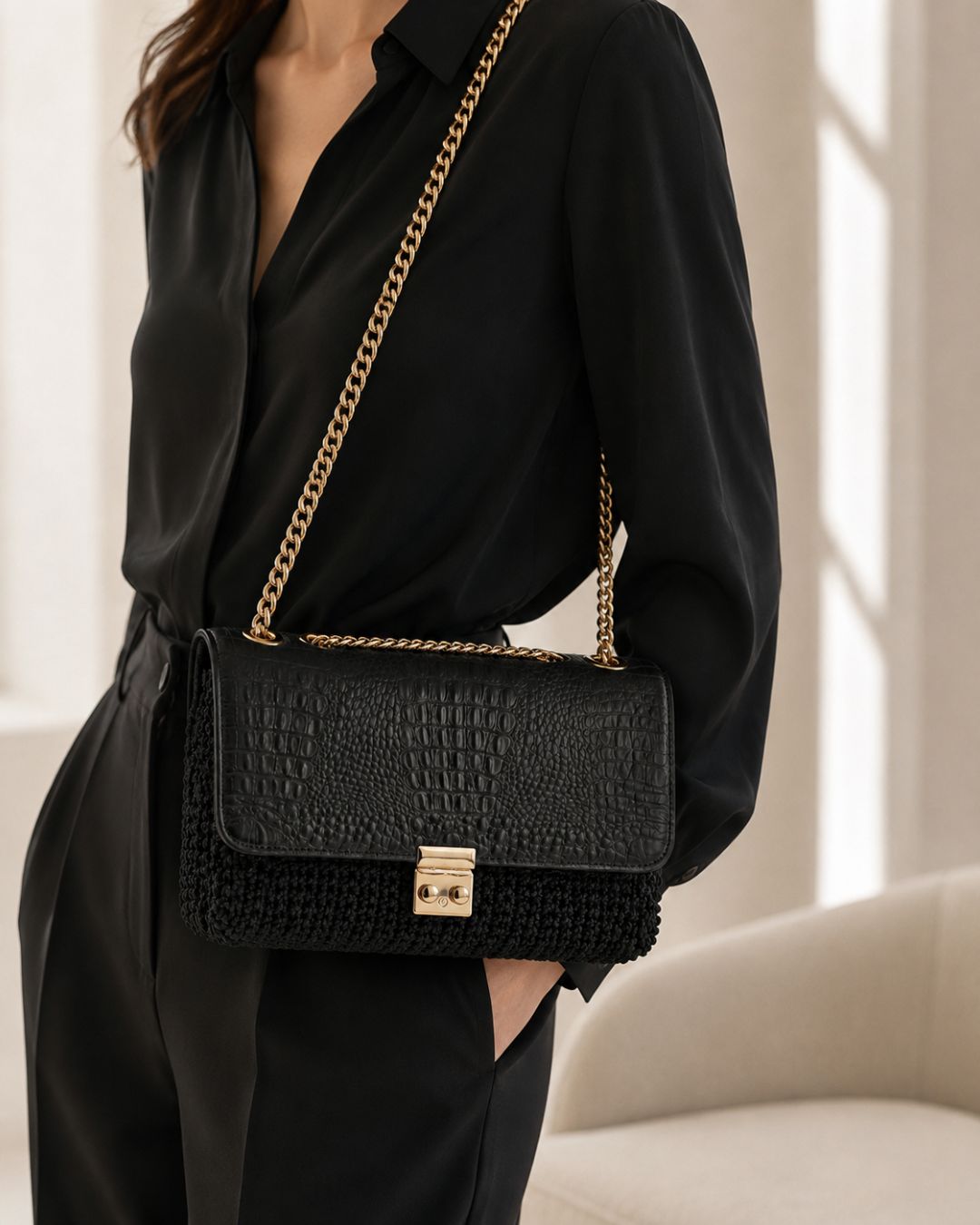 Bolsa Croco&Crochet