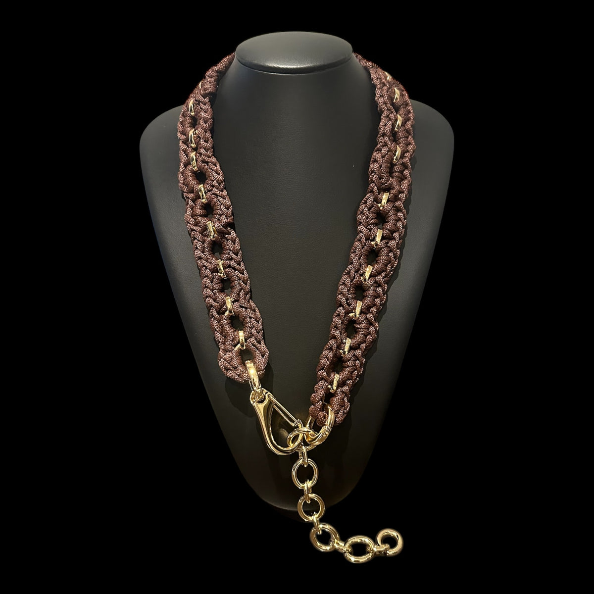 Cinto/Colar Versailles Chocolat