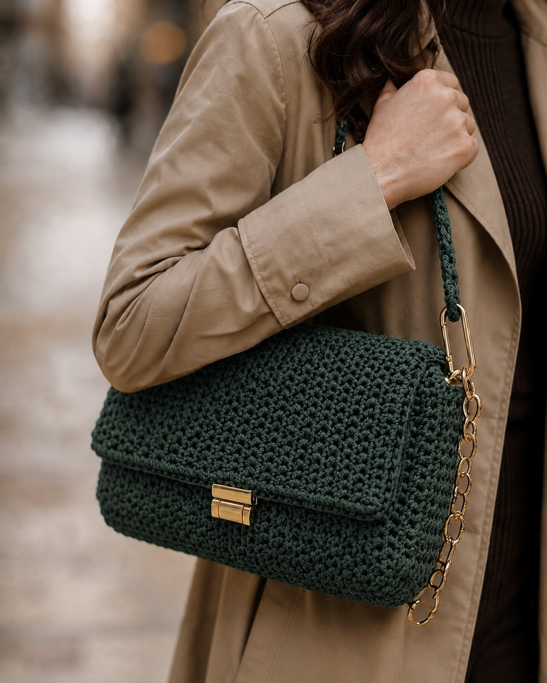 Bolsa Milano Verde Musgo