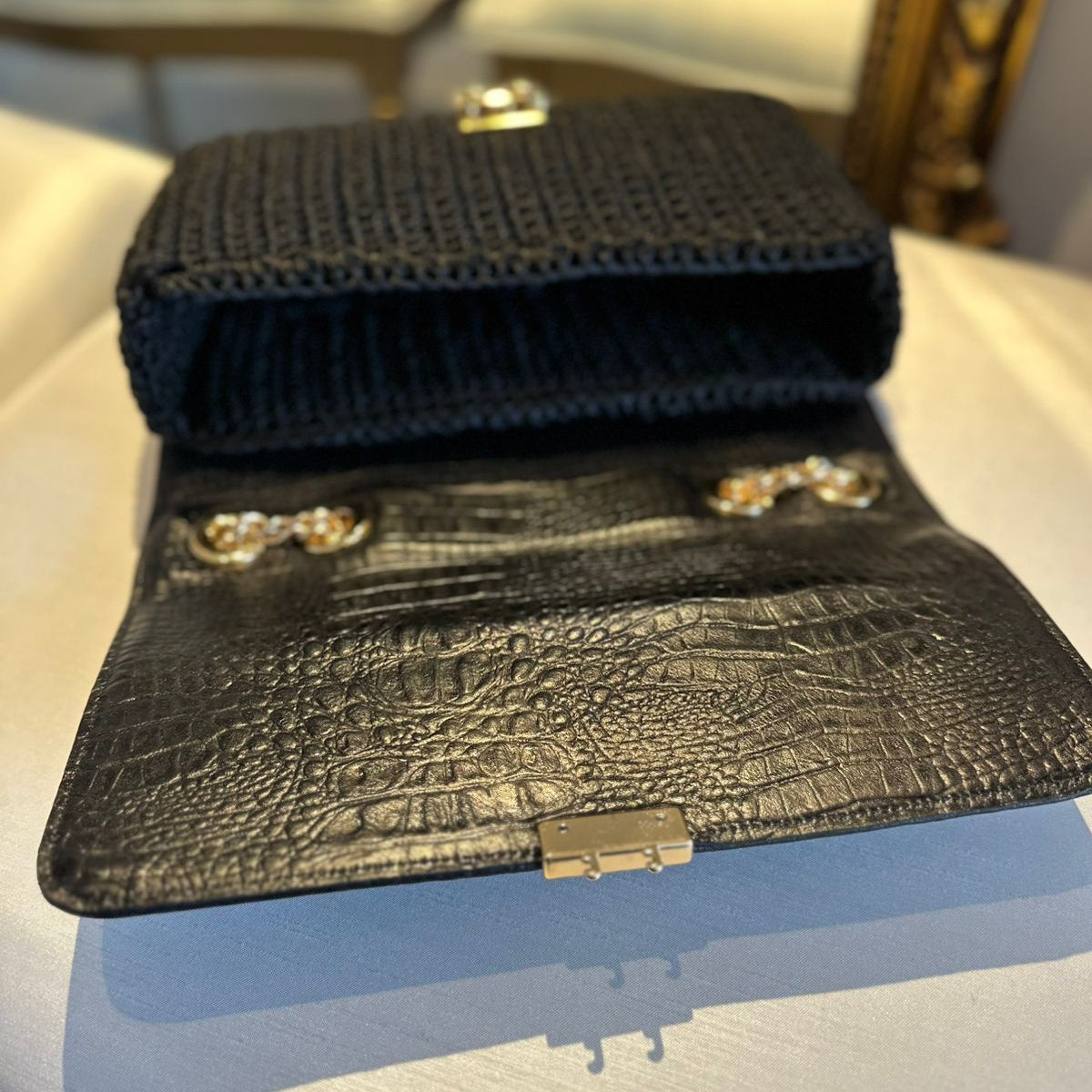 Bolsa Croco&Crochet