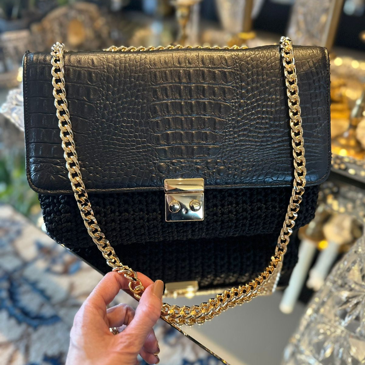 Bolsa Croco&Crochet